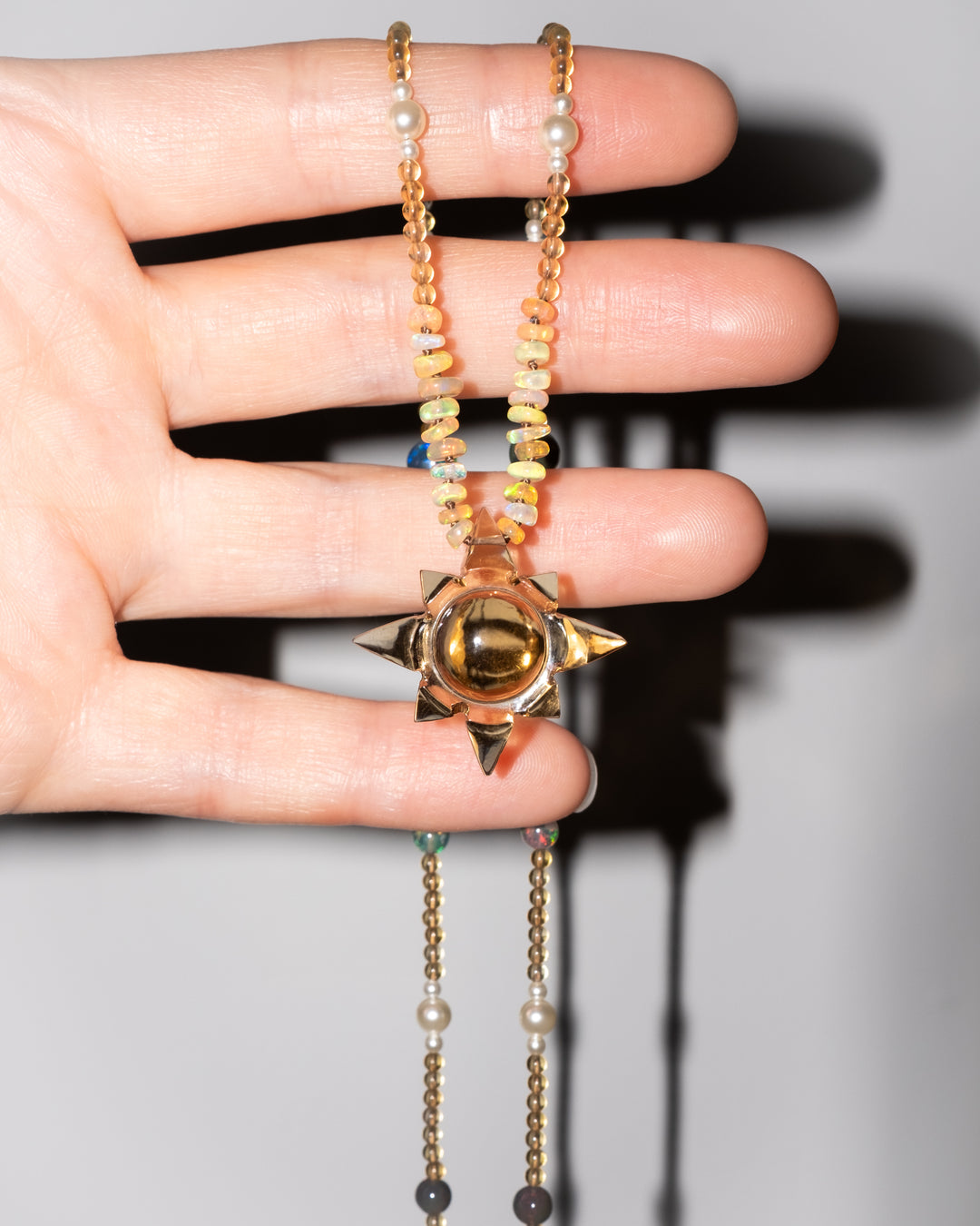 Thermal Hydro Glass Solaris Beaded Necklace