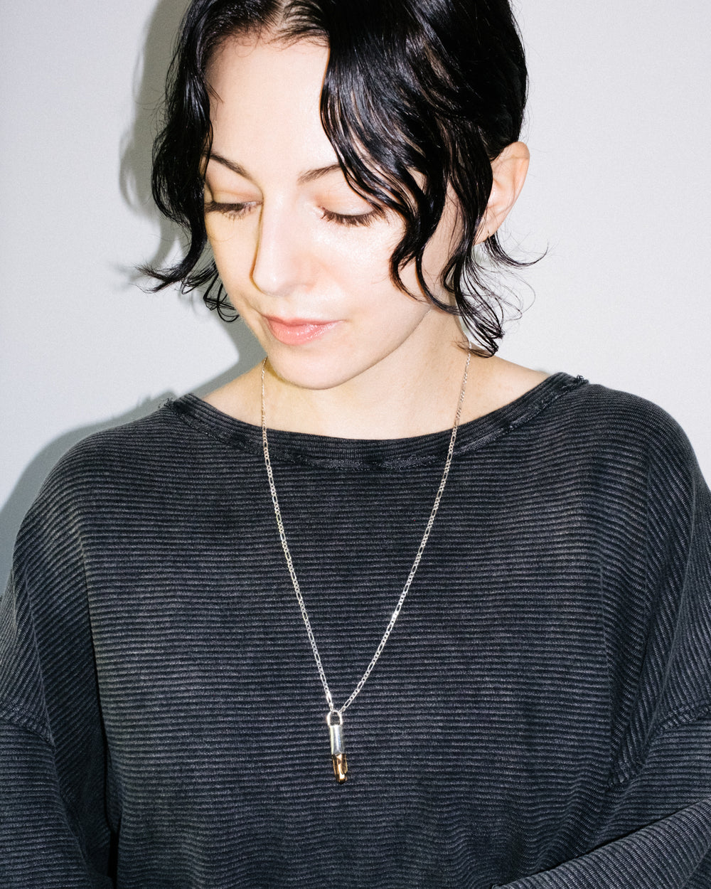 Smoky Citrine Sterling Silver Necklace