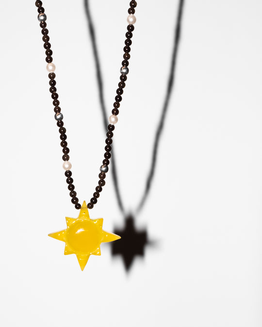 Solaris Satellite Beaded Necklace