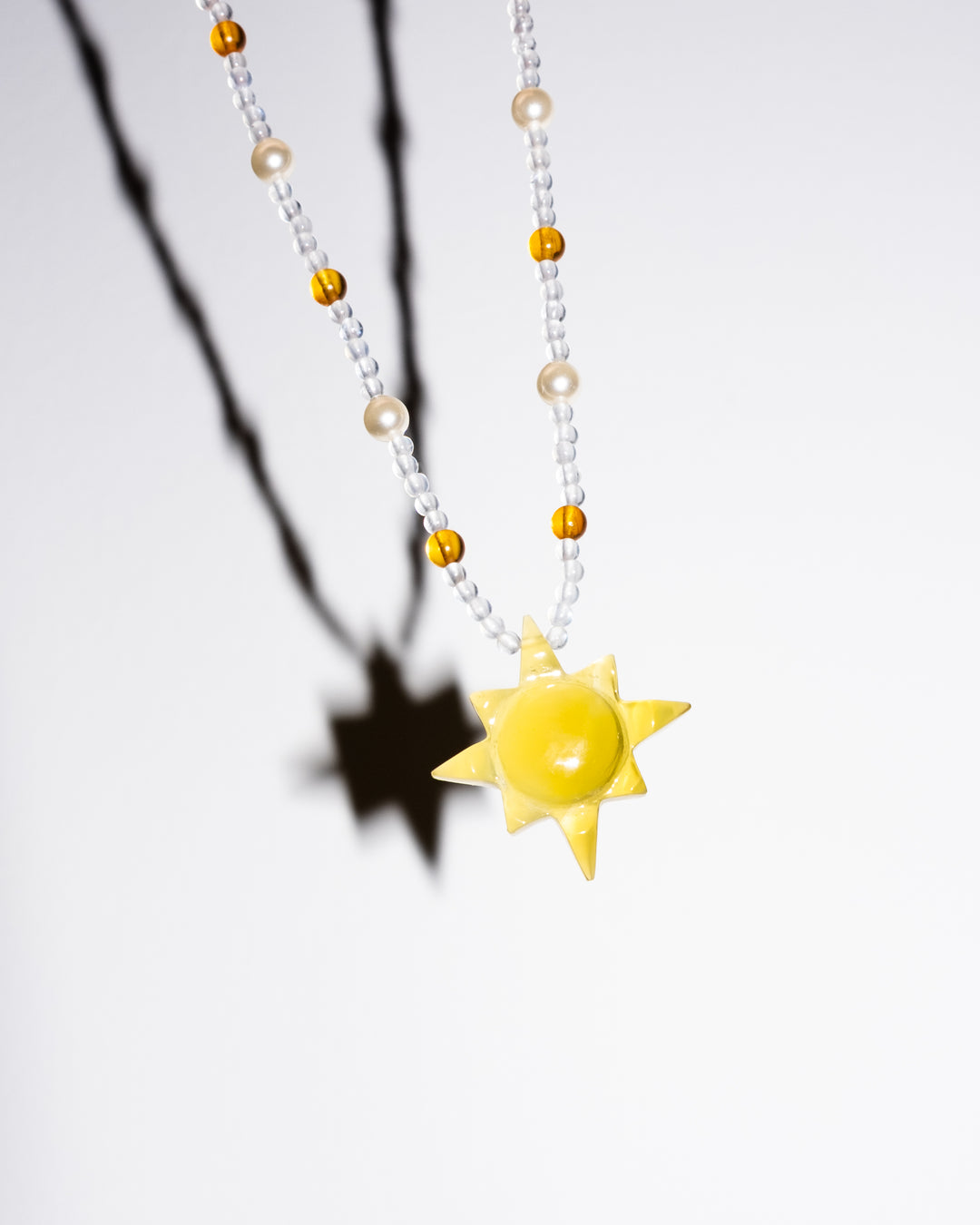 Solaris Satellite Beaded Necklace