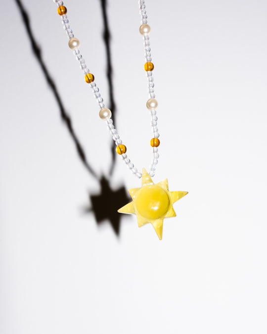 Solaris Satellite Beaded Necklace