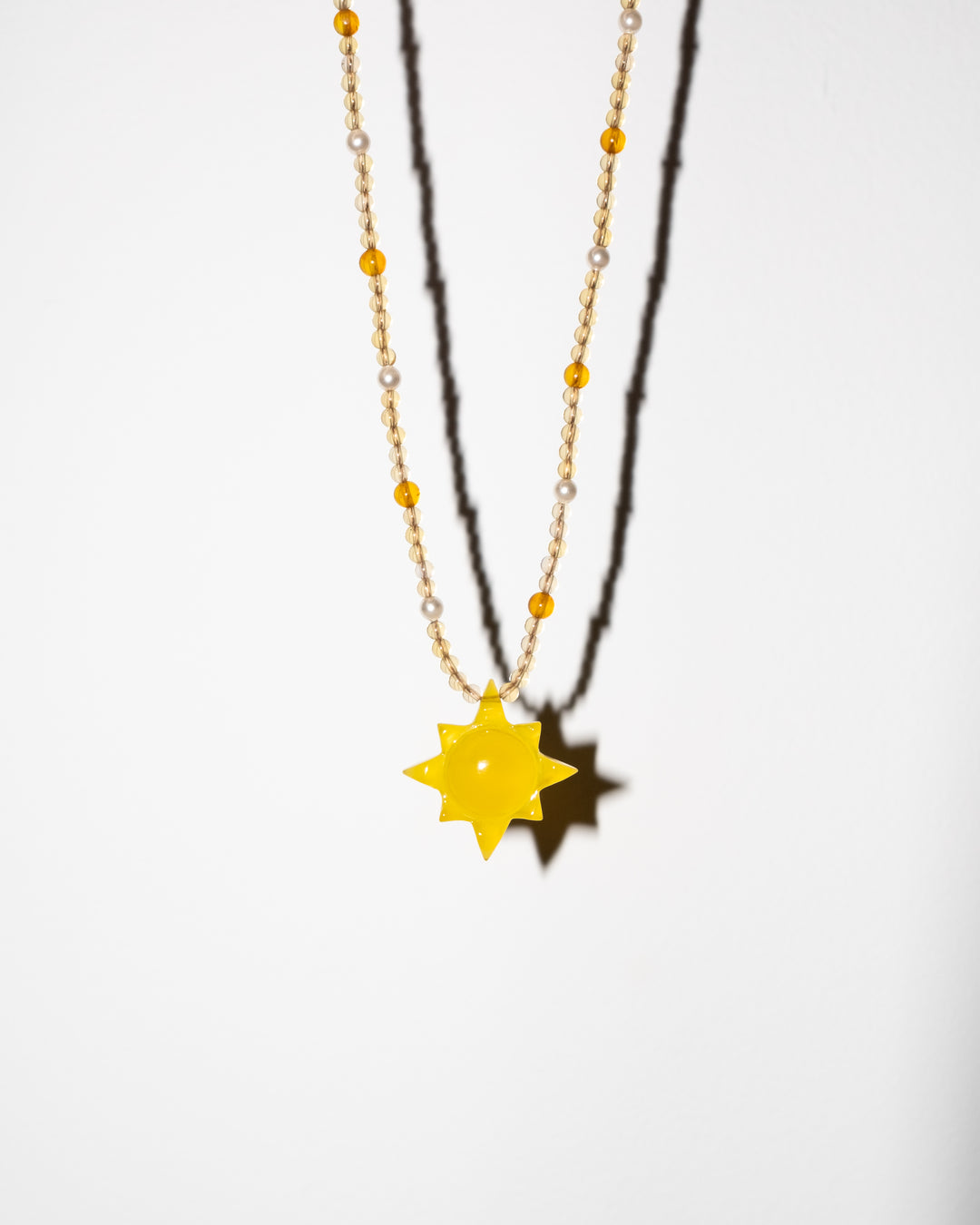 Solaris Satellite Beaded Necklace