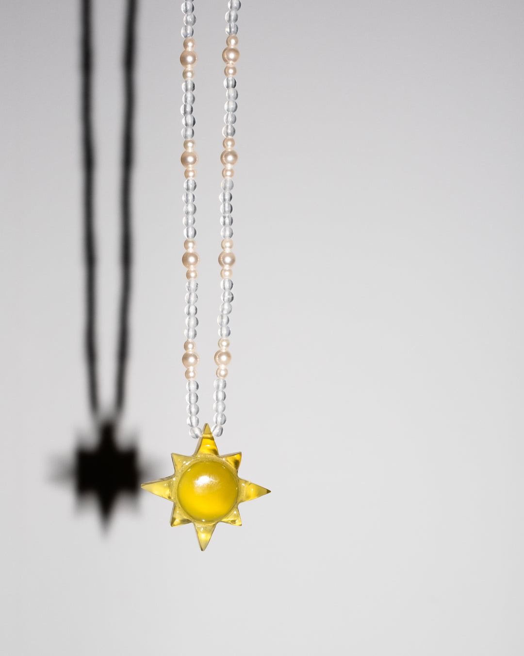 Solaris Satellite Beaded Necklace