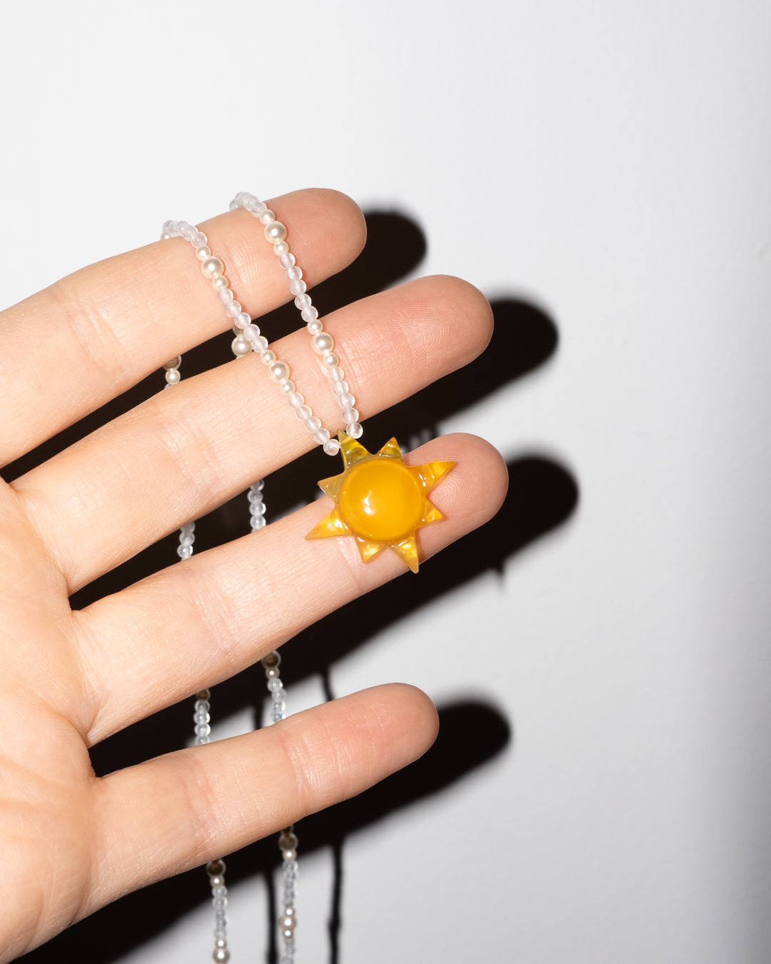 Solaris Satellite Beaded Necklace