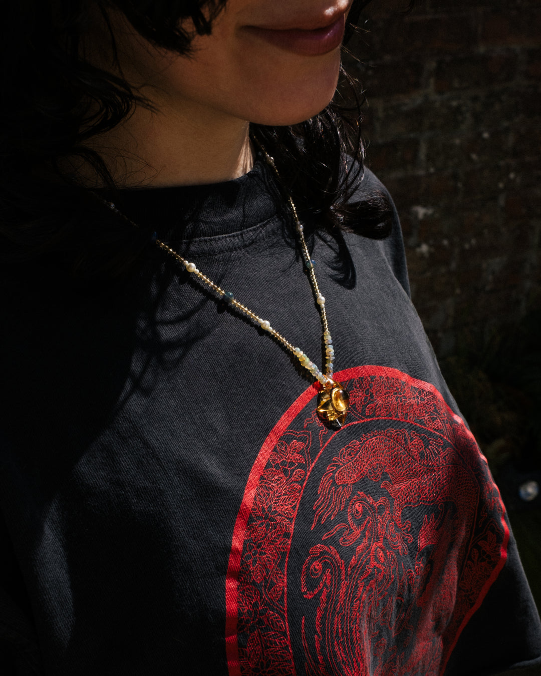 Thermal Hydro Glass Solaris Beaded Necklace