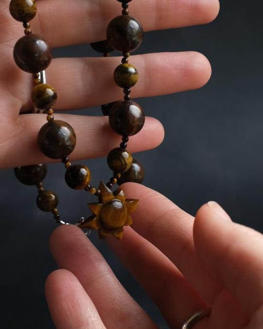 Tiger's Eye Solaris Beaded Necklace