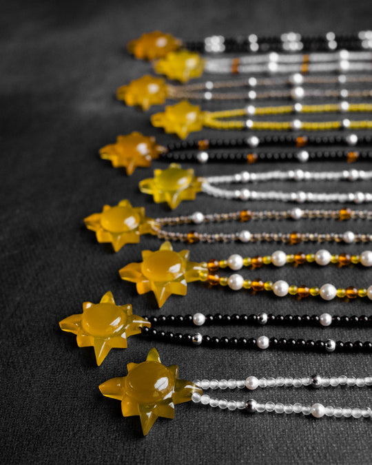 Solaris Satellite Beaded Necklace