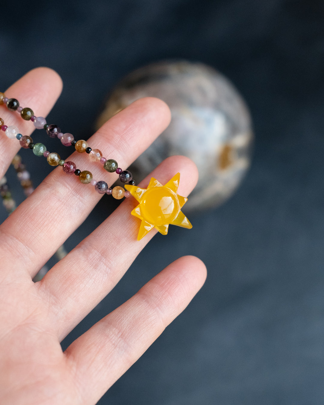 Solaris Beaded Necklace